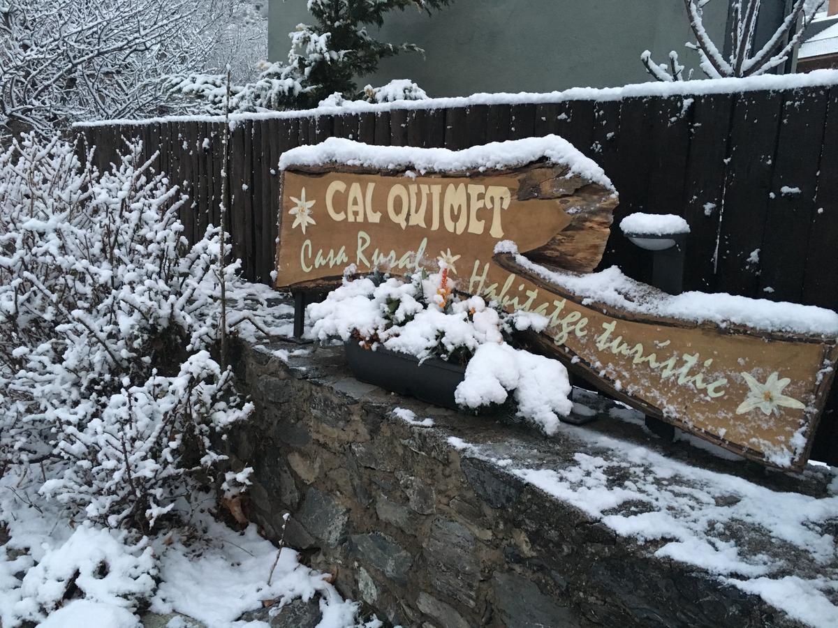 Gasthaus Cal Quimet Rialp Exterior foto